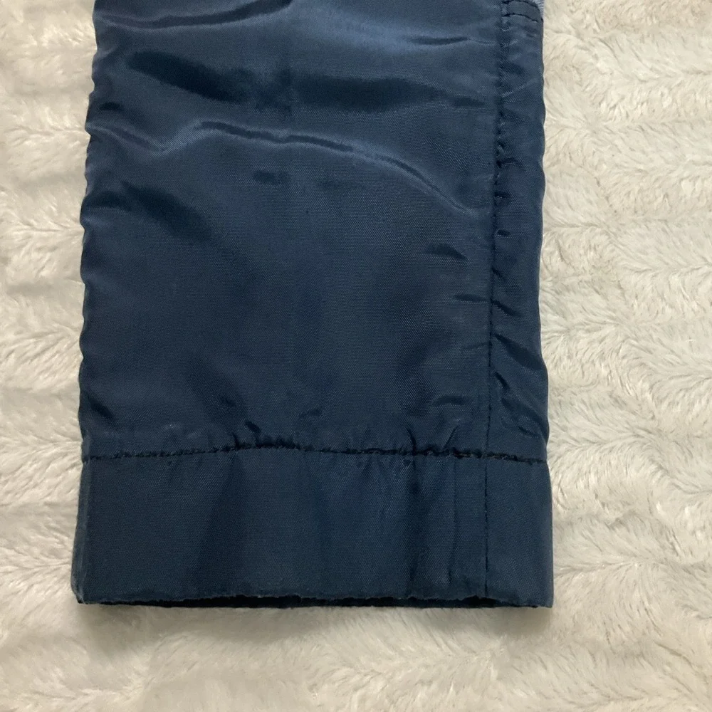 Levi's 550 Jeans Mens Blue 38x32 USA Made Vintage Denim Custom Nylon Panel Pants